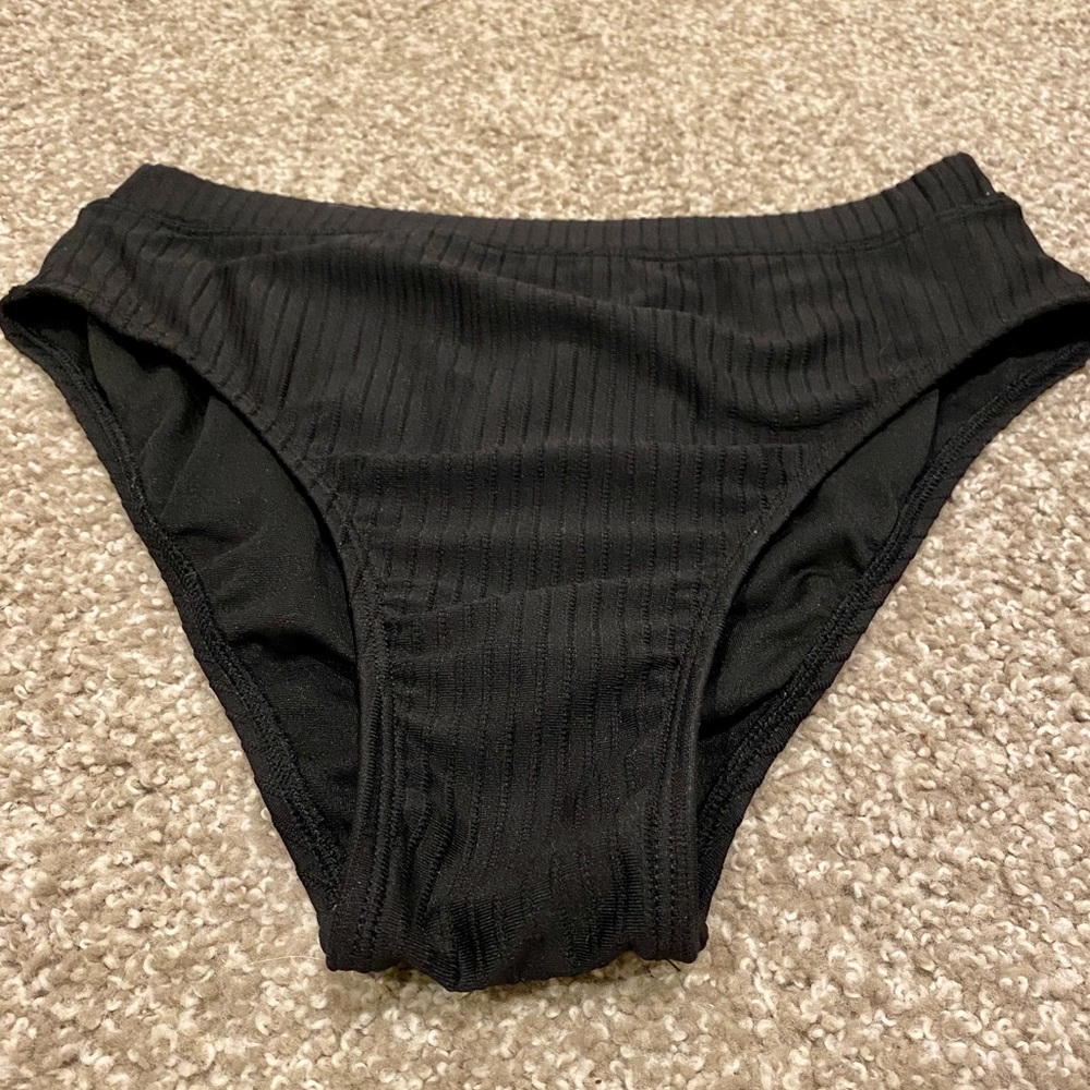 Ribbed Bikini Bottoms